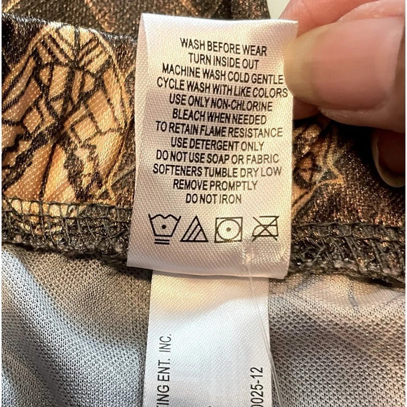 Marvel NWT 6 Black Panther 2pc costume. L/S, elastic waist & pant hem. Red, gold - Picture 7 of 7